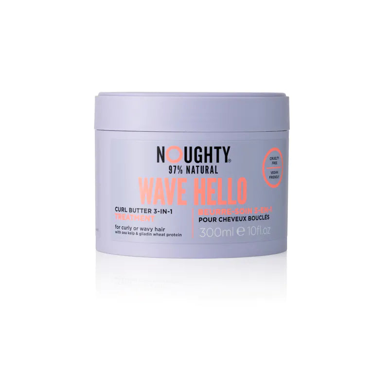 Noughty Wave Hello Curl Butter 3 in 1 Treatment 300ml