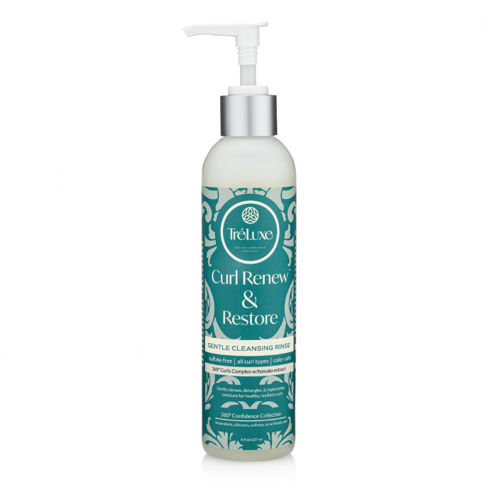 TreLuxe Curl Renew & Restore Gentle Cleansing Rinse 236 ml
