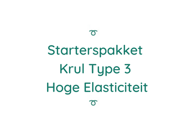 Starterspakket Krul Type 3 Hoge Elasticiteit