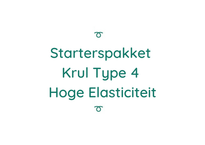 Starterspakket Krul Type 4 Hoge Elasticiteit