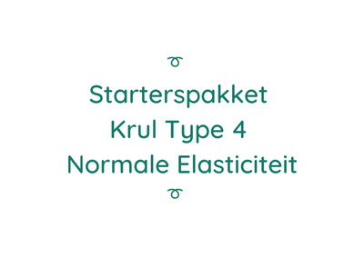 Starterspakket Krul Type 4 Normale Elasticiteit