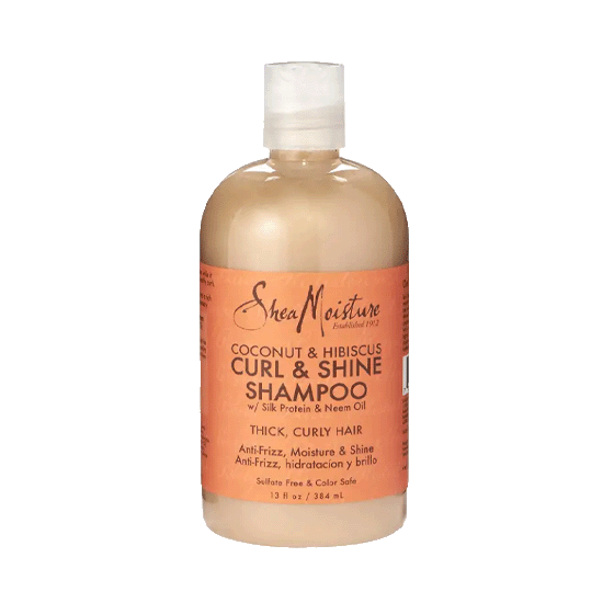 Shea Moisture Coconut & Hibiscus Curl & Shine Shampoo 384 ml