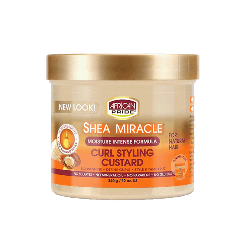 African Pride Shea Miracle Curl Styling Custard 340 gr